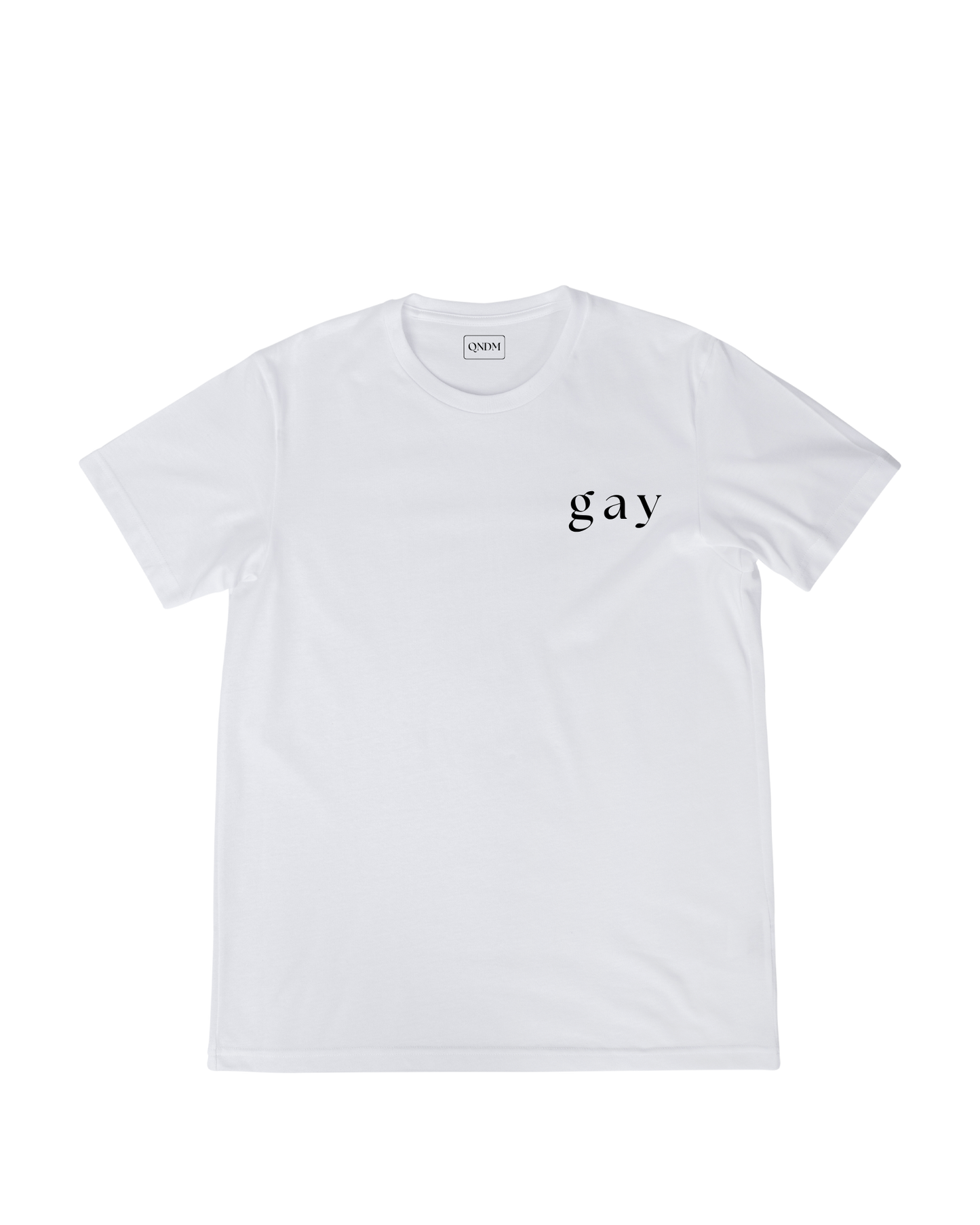 Gay Short Sleeve T- White