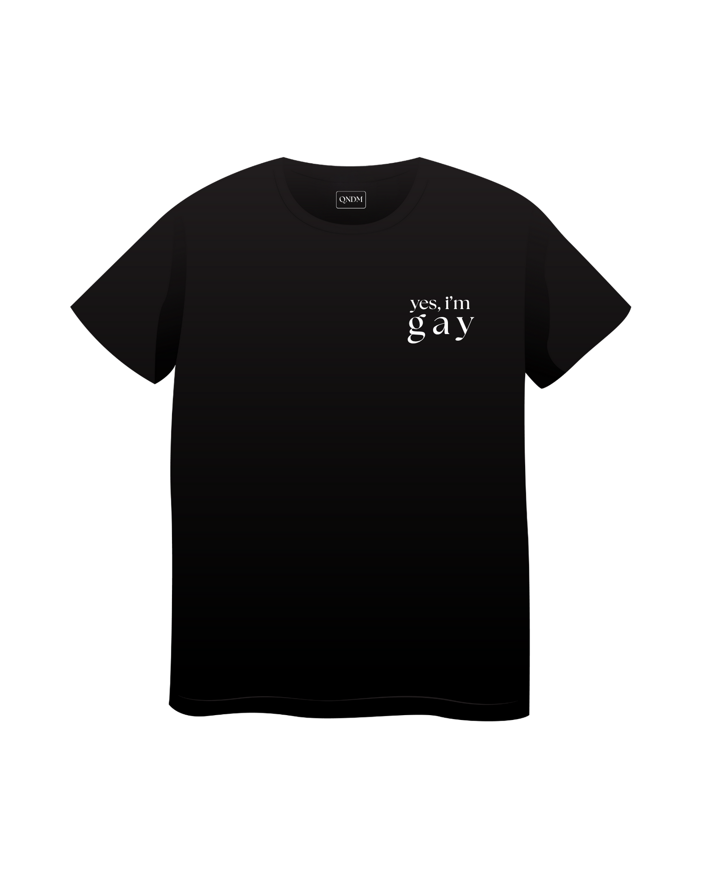 Yes, I’m Gay Short Sleeve T- Black